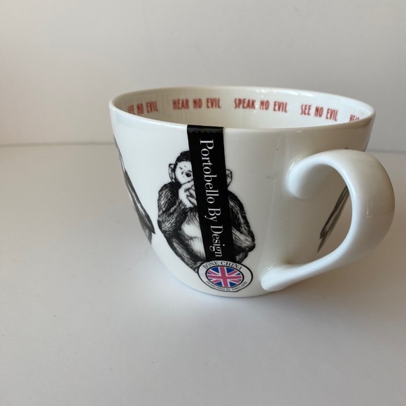 Portobello by Design Mug "Speak No Evil, Hear No Evil, Speak No Evil" - Picture 4 of 7